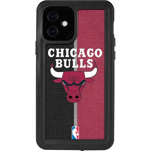 NBA Chicago Bulls Canvas iPhone 12 Waterproof Case