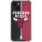 NBA Chicago Bulls Canvas iPhone 13 Mini Clear Case