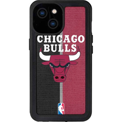 NBA Chicago Bulls Canvas iPhone 13 Mini Waterproof Case