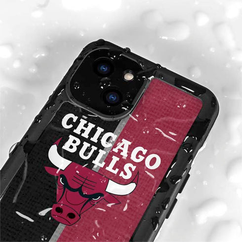 NBA Chicago Bulls Canvas iPhone 13 Mini Waterproof Case