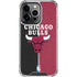 NBA Chicago Bulls Canvas iPhone 13 Pro Clear Case