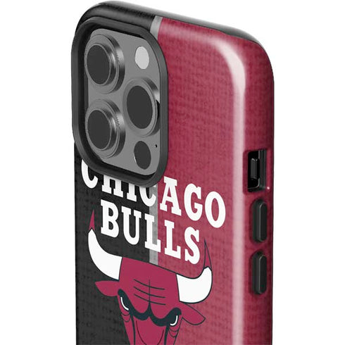 NBA Chicago Bulls Canvas iPhone 13 Pro Impact Case