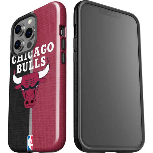 NBA Chicago Bulls Canvas iPhone 13 Pro Impact Case