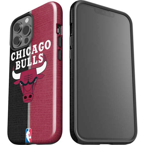 NBA Chicago Bulls Canvas iPhone 13 Pro Max Impact Case