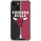 NBA Chicago Bulls Canvas iPhone 14 Clear Case