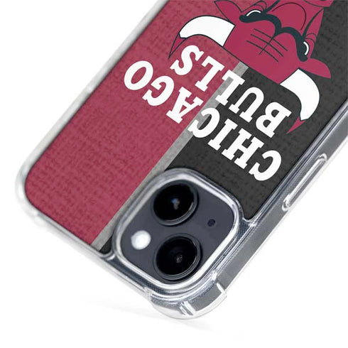 NBA Chicago Bulls Canvas iPhone 14 Plus MagSafe Case