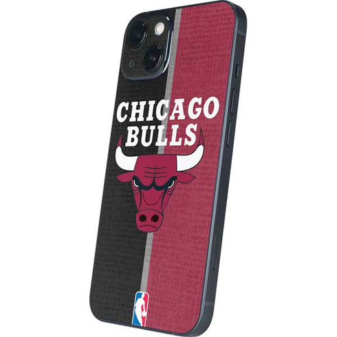 NBA Chicago Bulls Canvas iPhone 15 Plus Skin