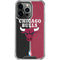 NBA Chicago Bulls Canvas iPhone 15 Pro Clear Case