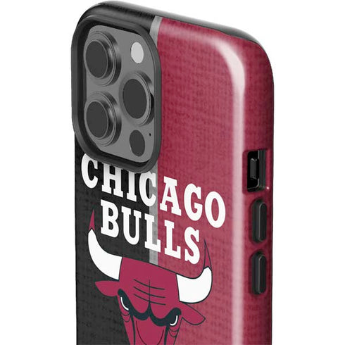 NBA Chicago Bulls Canvas iPhone 15 Pro Max Impact Case