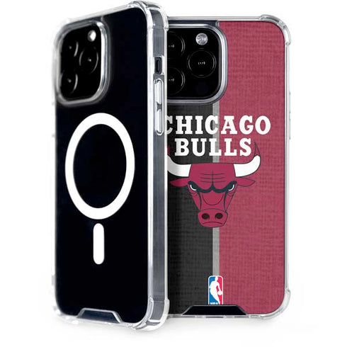 NBA Chicago Bulls Canvas iPhone 15 Pro Max MagSafe Case