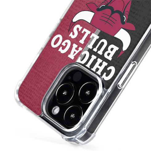 NBA Chicago Bulls Canvas iPhone 15 Pro Max MagSafe Case