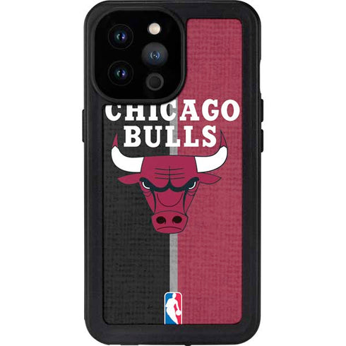 NBA Chicago Bulls Canvas iPhone 14 Pro Max Waterproof Case