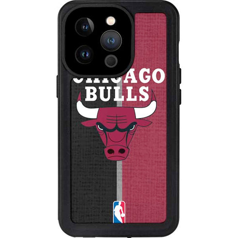 NBA Chicago Bulls Canvas iPhone 14 Pro Waterproof Case