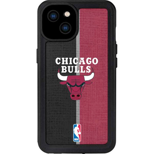 NBA Chicago Bulls Canvas iPhone 15 Plus Waterproof Case