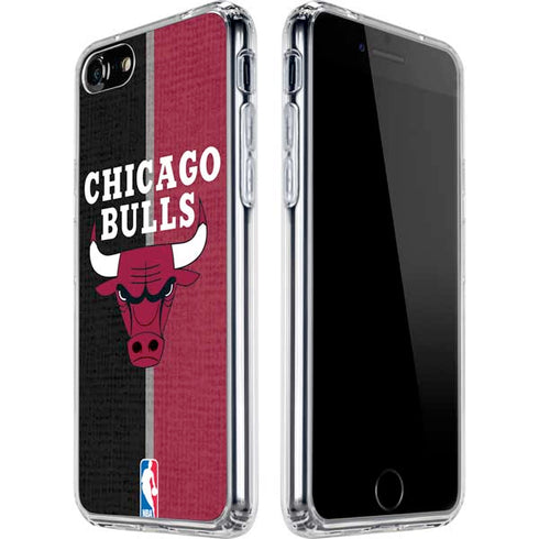 NBA Chicago Bulls Canvas iPhone SE (2nd & 3rd Gen) Clear Case