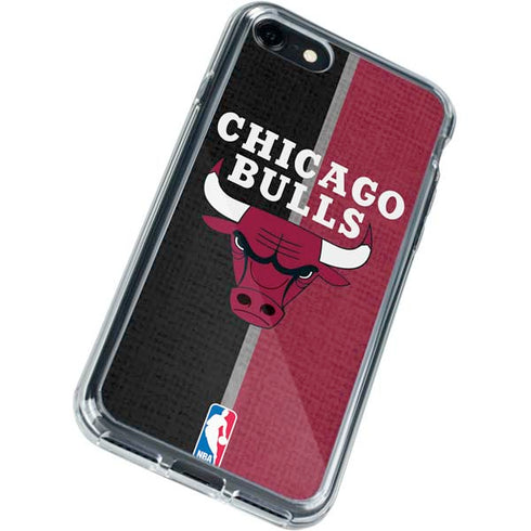 NBA Chicago Bulls Canvas iPhone SE (2nd & 3rd Gen) Clear Case