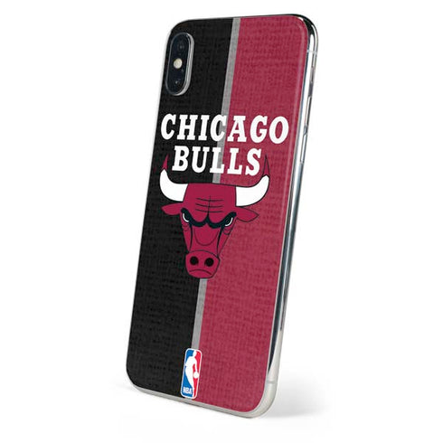 NBA Chicago Bulls Canvas iPhone XS Skin