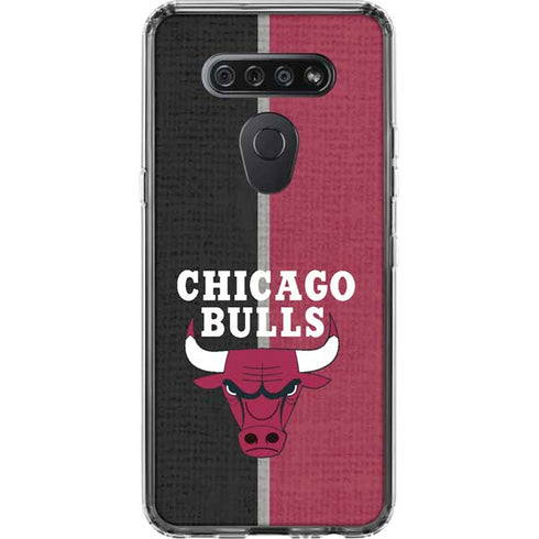 NBA Chicago Bulls Canvas LG K51/Q51 Clear Case