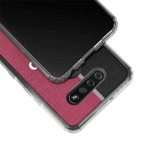 NBA Chicago Bulls Canvas LG K51/Q51 Clear Case