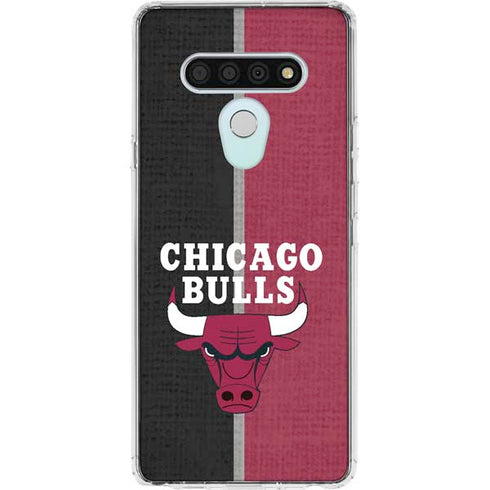 NBA Chicago Bulls Canvas LG Stylo 6 Clear Case