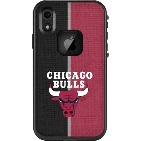 NBA Chicago Bulls Canvas LifeProof Fre iPhone Skin