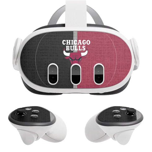 NBA Chicago Bulls Canvas Meta Quest 3 Skin