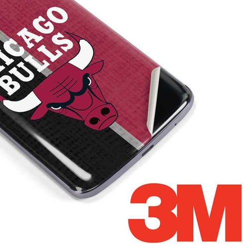 NBA Chicago Bulls Canvas Moto E5 Plus Skin