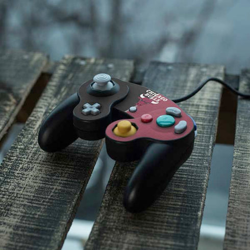 NBA Chicago Bulls Canvas Nintendo GameCube Controller Skin