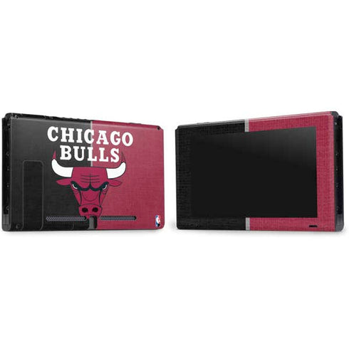 NBA Chicago Bulls Canvas Nintendo Switch Bundle Skin