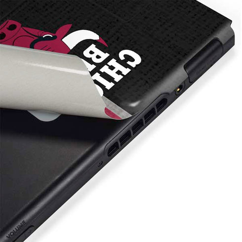 NBA Chicago Bulls Canvas Nintendo Switch Bundle Skin