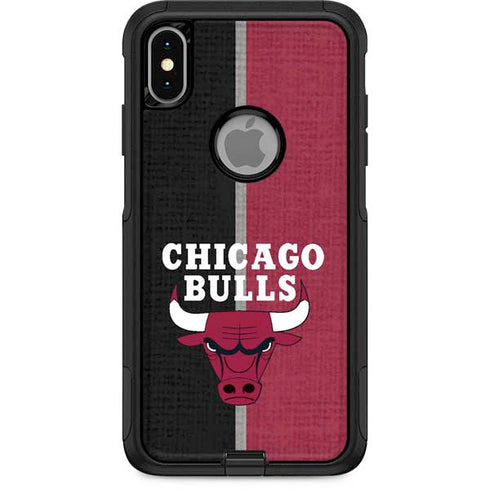 NBA Chicago Bulls Canvas Otterbox Commuter iPhone Skin