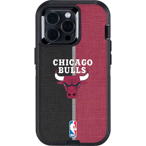 NBA Chicago Bulls Canvas Otterbox Defender iPhone Skin