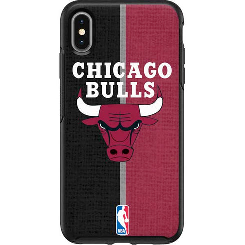 NBA Chicago Bulls Canvas Otterbox Symmetry iPhone Skin