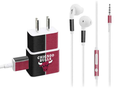 NBA Chicago Bulls Canvas Phone Charger Skin
