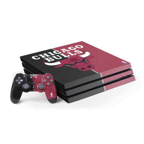 NBA Chicago Bulls Canvas PS4 Pro Bundle Skin