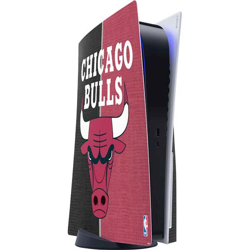 NBA Chicago Bulls Canvas PS5 Console Skin