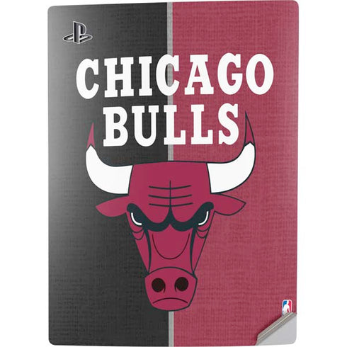 NBA Chicago Bulls Canvas PS5 Digital Edition Console Skin