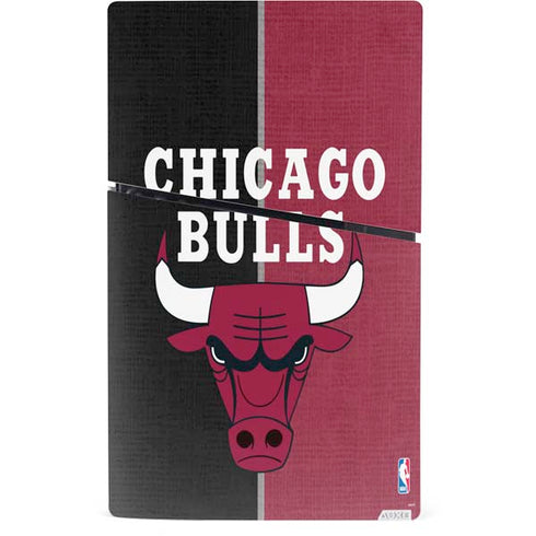 NBA Chicago Bulls Canvas PS5 Slim Digital Edition Console Skin