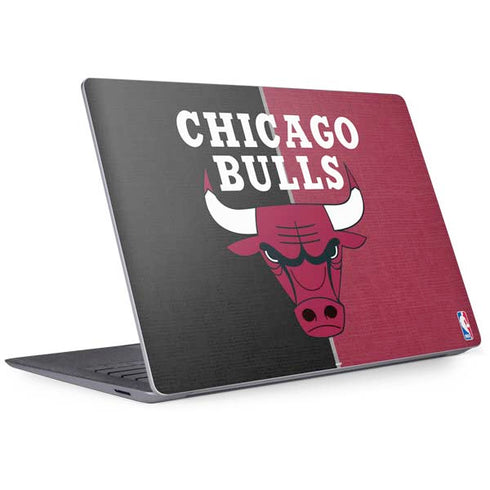 NBA Chicago Bulls Canvas Surface Laptop 3 13.5in Skin