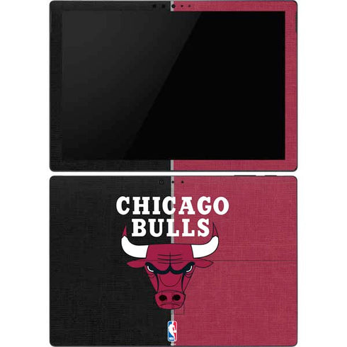 NBA Chicago Bulls Canvas Surface Pro 6 Skin