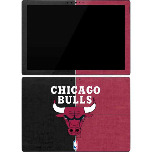 NBA Chicago Bulls Canvas Surface Pro 7 Skin