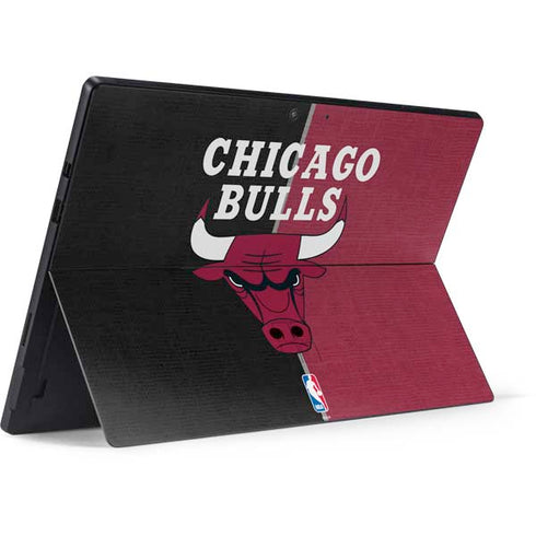 NBA Chicago Bulls Canvas Surface Pro 7 Skin