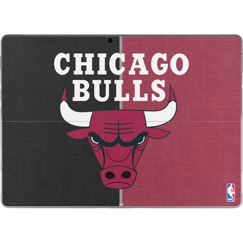 NBA Chicago Bulls Canvas Surface Pro 8 Skin
