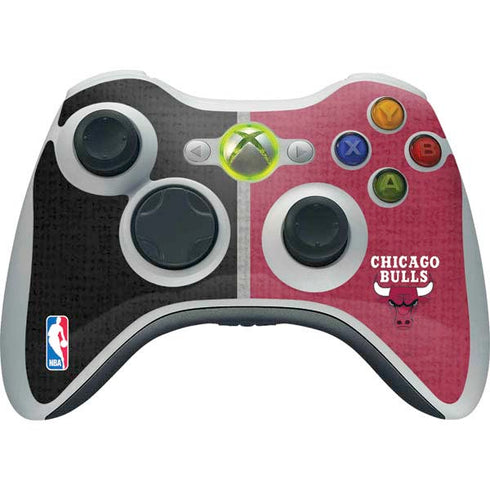 NBA Chicago Bulls Canvas Xbox 360 Wireless Controller Skin