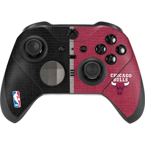 NBA Chicago Bulls Canvas Xbox Elite Wireless Controller Series 2 Skin
