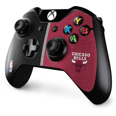 NBA Chicago Bulls Canvas Xbox One Controller Skin