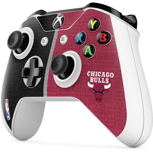 NBA Chicago Bulls Canvas Xbox One S Controller Skin