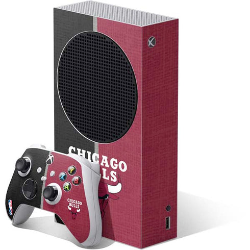 NBA Chicago Bulls Canvas Xbox Series S Bundle Skin
