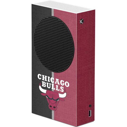 NBA Chicago Bulls Canvas Xbox Series S Console Skin