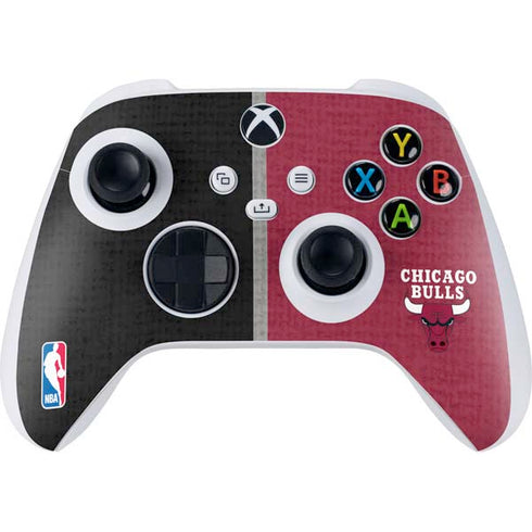 NBA Chicago Bulls Canvas Xbox Series S Controller Skin